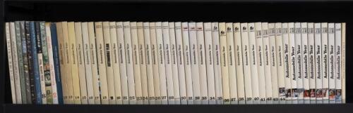 AUTOMOBILE YEAR YEARBOOKS: An impressive complete collection of Automobile Year yearbooks from 1953 to 2006, some later annuals still in original plastic wrap
