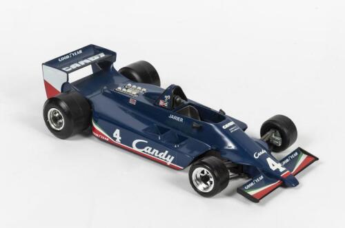 TYRRELL: A 1970s 1:14 scale Burago Candy Tyrrell Team F1 (Ford-Cosworth DFV 3.0 V8 engine) #4 model