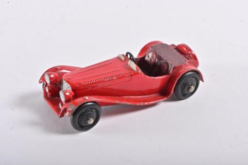 JAGUAR: A vintage Dinky Toys Jaguar SS Roadster model