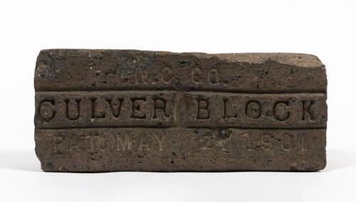 INDY 500: Original piece of the Brickyard. Brick from Indianapolis Motor Speedway.