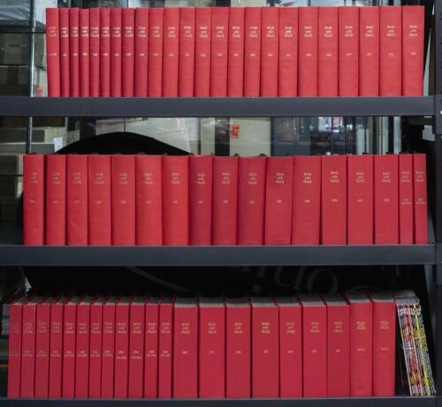 ROAD AND TRACK MAGAZINE: An extensive collection of 62 volumes of Road and Track magazine, years 1947 - 2003