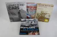 HOLLYWOOD: Four books relating to movies and their cars
