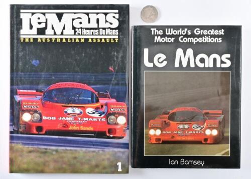 LE MANS: Two hardcover books relating to Le Mans
