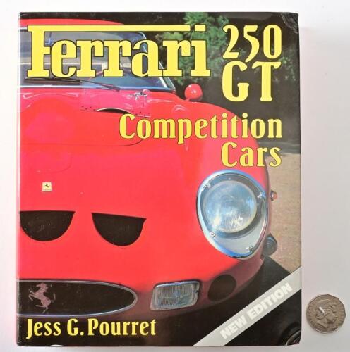 FERRARI: "Ferrari 250 GT Competition Cars" hardcover book by Jess G Pourret