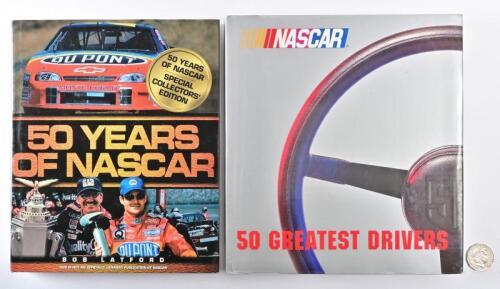 NASCAR: Two NASCAR related hardcover books