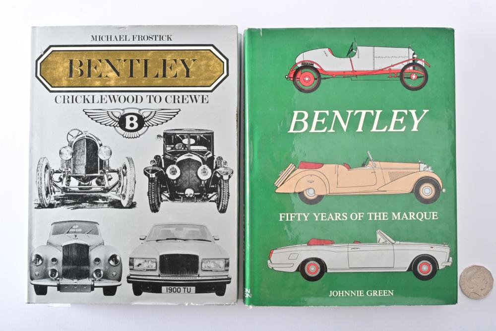 BENTLEY: Two hardcover book relating to Bentley, including
