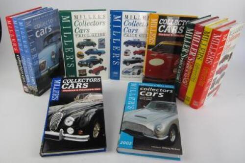MILLER'S: A dozen 'Miller's Collectors Cars Price Guide'