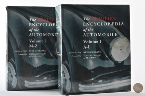 ENCYCLOPAEDIA: "The Beaulieu Encyclopedia of the Automobile" two hardcover volumes
