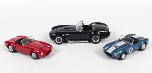 SHELBY: Three various Shelby Cobra 427 car models