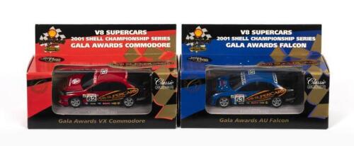 V8 SUPERCARS: A pair of limited edition 1:43 scale 2001 Shell Championship Series