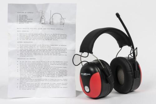 FORMULA 1: Malaysia Sepang F1 Circuit Noise Cancelling Radio Stereo Headphones by iNCENDEO