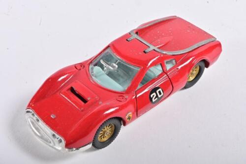 FERRARI: A 1:43 scale 1960's Dinky Toys Ferrari Dino Le Mans Sports Racing Car No. 215