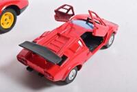 LAMBORGHINI: Two Lamborghini models one being 1:25 scale Lamborghini Miura by Polistil and one being 1:43 scale Lamborghini Countach LP500 by Yonezawa Toys - 3