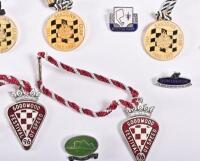 GOODWOOD/SANDOWN: A collection of membership and event badges, including two VIP badges from Goodwood Festival of Speed 1996 and membership badges from the Sandown Club - 3