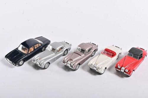JAGUAR: Five various 1:43 scale Jaguar car models