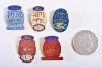 GEELONG SPEED TRIALS: A collection of pin badges from the Geelong Speed Trials