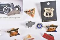AMERICAN RACING: A collection of American racing related pin badges - 3