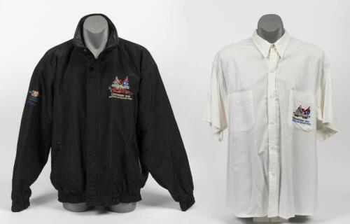 AUSTRALIAN GRAND PRIX: A 1992 Fosters Australian Formula 1 Grand Prix shirt and Jacket. Shirt size XL and jacket XXL.