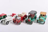 LESNEY: Eight "matchbox" early 1900s car models by Lesney - 2