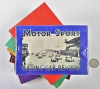 MOTOR SPORT: A collection of ten "Motor Sport, Racing Car Review" annuals by DS Jenkinson