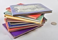 MOTOR SPORT: A collection of ten "Motor Sport, Racing Car Review" annuals by DS Jenkinson - 2