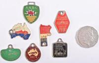AUSTRALIAN RACING DRIVERS CLUB: A collection of 6 Australian Racing Drivers Club membership medallions