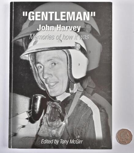 JOHN HARVEY: "Gentleman, Memories of How it Was" hardcover autobiography, signed in felt tip pen to title page by John Harvey