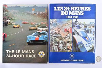 LE MANS 24 HOURS: Two hardcover books relating to the Le Mans 24 Hour Race