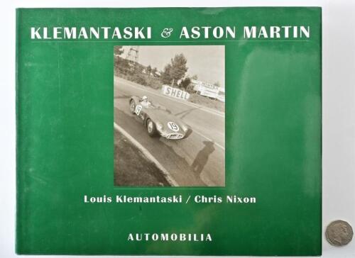 ASTON MARTIN: "Klemantaski & Aston Martin" hardcover book by Louis Klemantaski and Chris Nixon