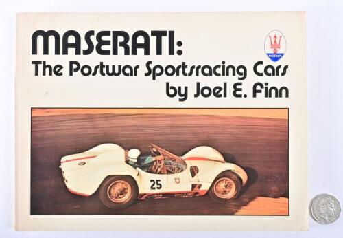 MASERATI: "Maserati: The Postwar Sporting Cars" by Joel E Finn