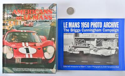 LE MANS: Two books relating to Le Mans, including "Americans at Le Mans" by Albert R Bochroch