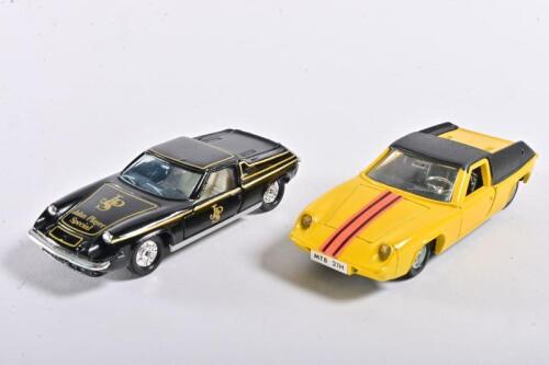 LOTUS: Two 1:43 scale 1960/70s Lotus Europa car models