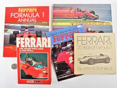 FERRARI Grand Prix and Formula 1 related books