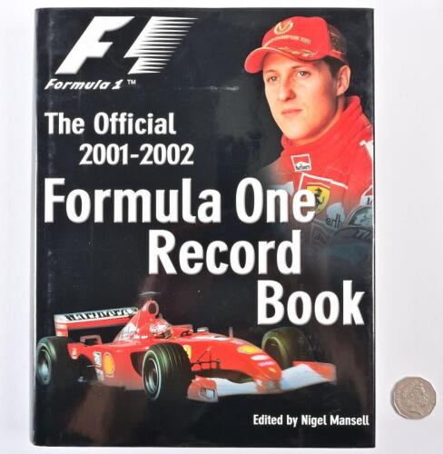 GRAND PRIX: "The Official 2001-2002 Formula One Record Book" Grand Prix 1934-1939" hardcover book by Chris Nixon
