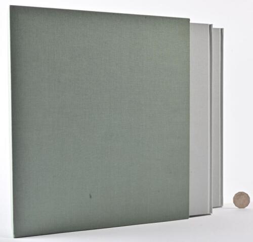 ASTON MARTIN: "The Aston Martin DB3S Sportscar [Vol. 1] ; The Aston Martin DB3S Case Histories [Vol. 2]" hardcover book in slip cover by Chris Nixon