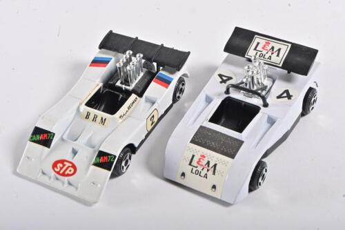 POLISTIL: Two 1:43 scale Can-Am racing car models