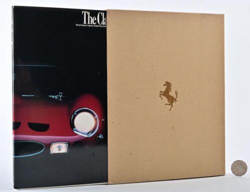 FERRARI: "The Classic Ferrari" hardcover book in slipcover