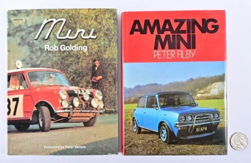 MINI: Two hardcover books relating to Minis, including "Amazing Mini" by Peter Filby