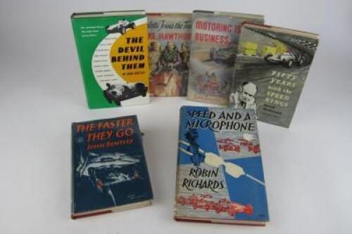 GRAND PRIX: Six early books on motorsport