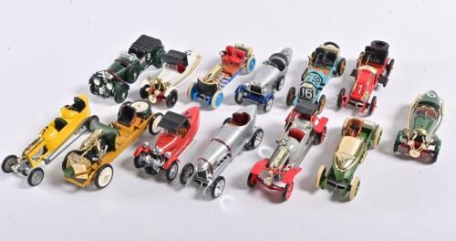 BRUMM: Thirteen 1:43 scale early 1900s car models