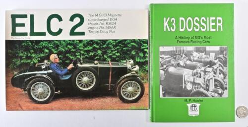 MG: Two books relating to MG K3's including "K3 Dossier" by MF Hawke