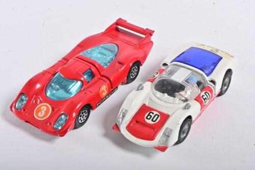 CORGI TOYS: Two 1:43 scale Porsche racing car models