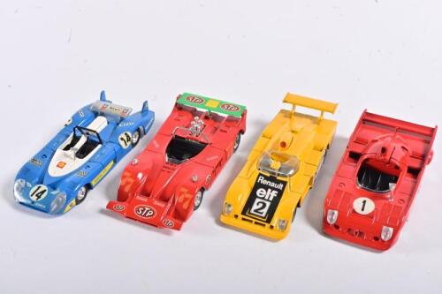 SOLIDO: Four 1:43 scale Can-Am racing car models by Solido
