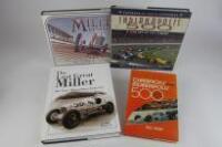 MILLER: Four books relating to Miller and Indianapolis