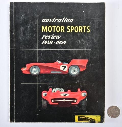 AUSTRALIAN SPORTS REVIEW: "Australian Motor Sport Review 1958-1959" softcover book