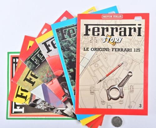 FERRARI: Six publications of "Ferrari Story" by Motor Italia