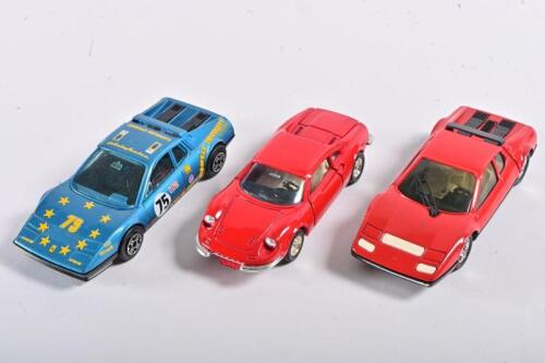 FERRARI: Three various Ferrari car models