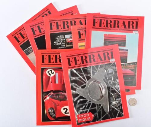 FERRARI: Seven issues of "Ferrari, Italian Style" year 1 issues 1-3, year 2 issues 1-3