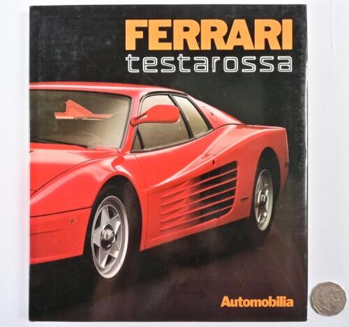 FERRARI: "Ferrari Testarossa" hardcover book published by Automobilia