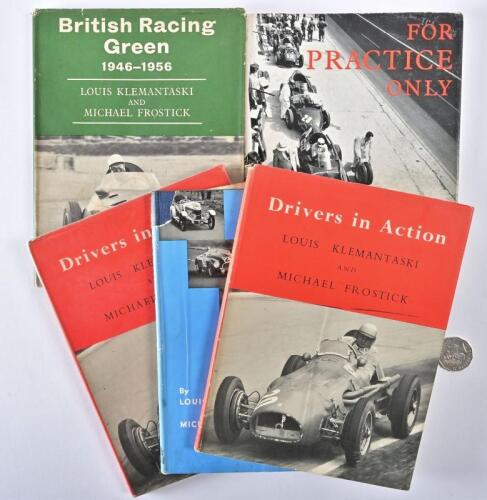 LOUIS KLEMANTASKI/MICHAEL FROSTICK: Five hardcover books by Louis Klemantaski and Michael Frostick
